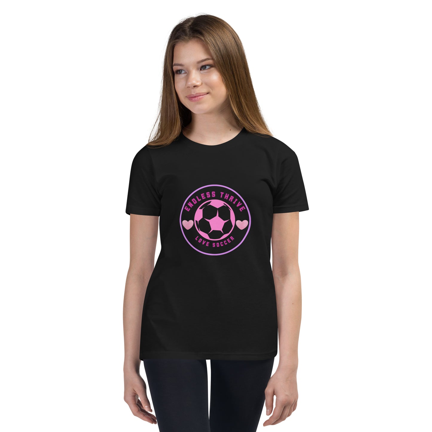 Girls Endless Thrive Love the Game Tshirt
