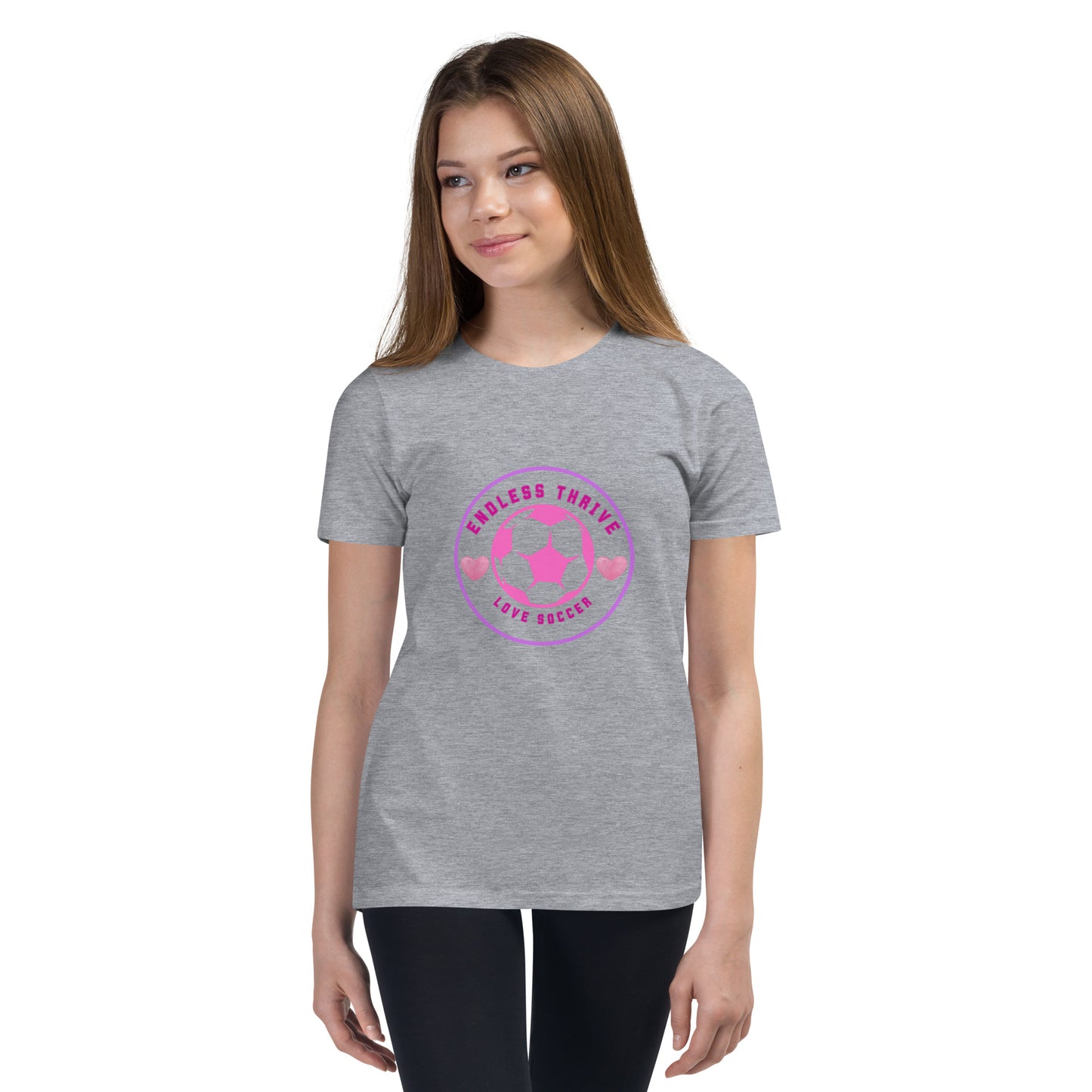 Girls Endless Thrive Love the Game Tshirt