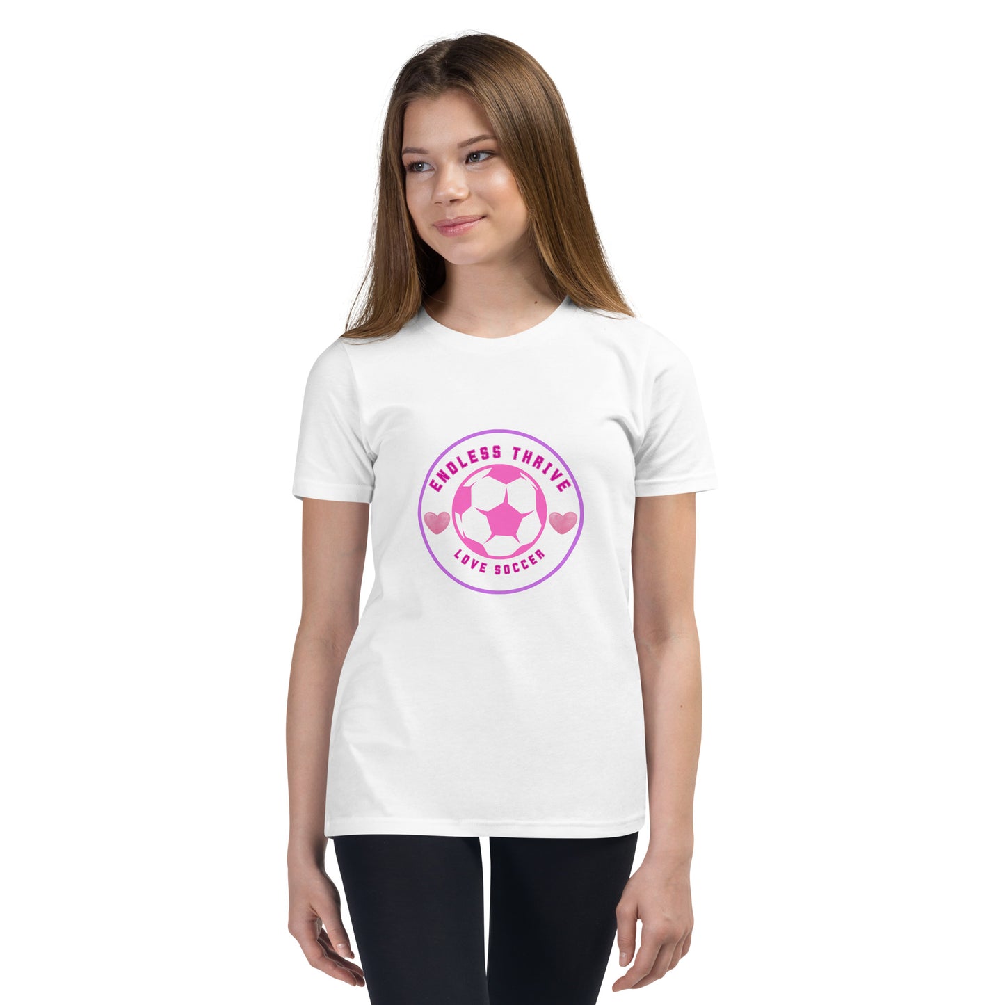 Girls Endless Thrive Love the Game Tshirt